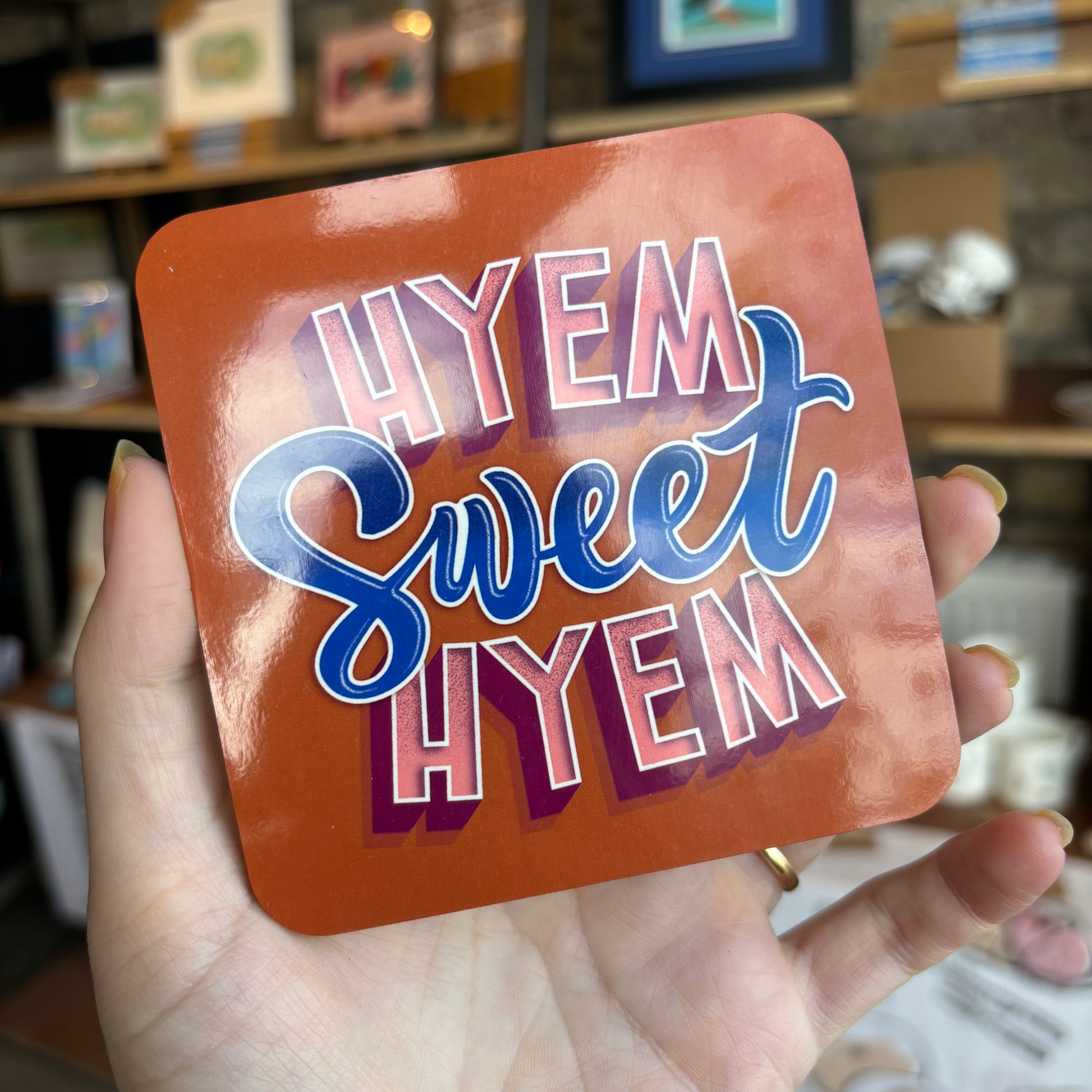 Hyem Sweet Hyem Coasters - For The Love Of The North