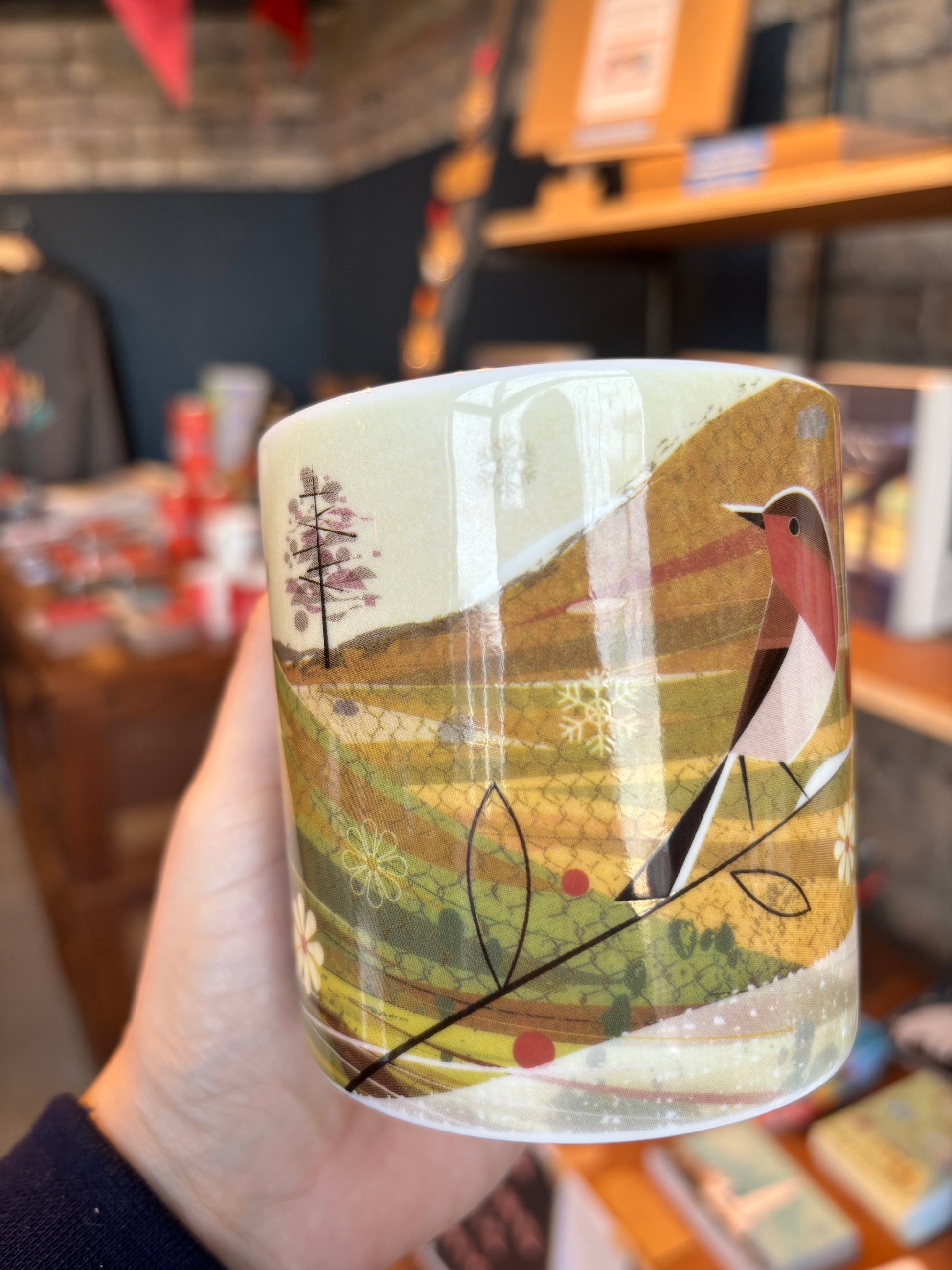 Winter at Sycamore Gap Mug - For The Love Of The North