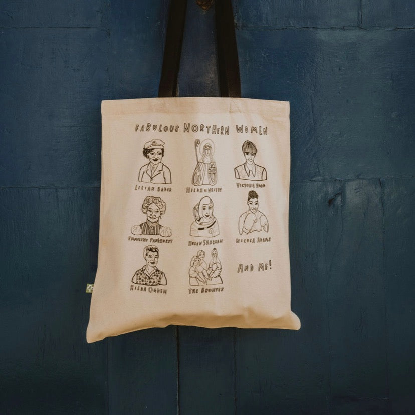 Fabulous Northern Women organic cotton tote bag - For The Love Of The North