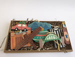 Load image into Gallery viewer, Icons of Newcastle &amp; Gateshead Wooden Christmas decoration set