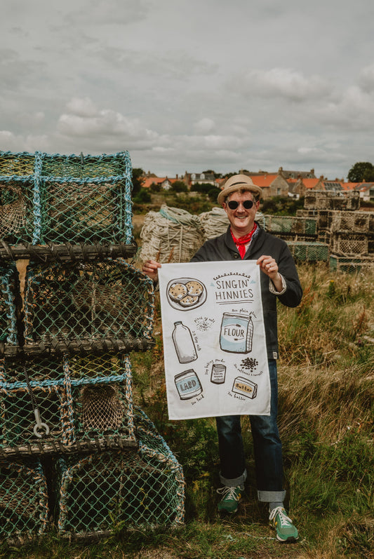 Singin Hinnies Organic Cotton Tea Towel