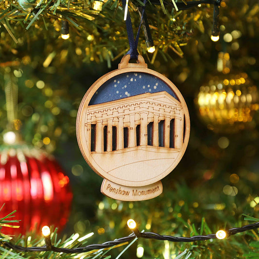 Penshaw Monument Snow Globe Decoration - For The Love Of The North