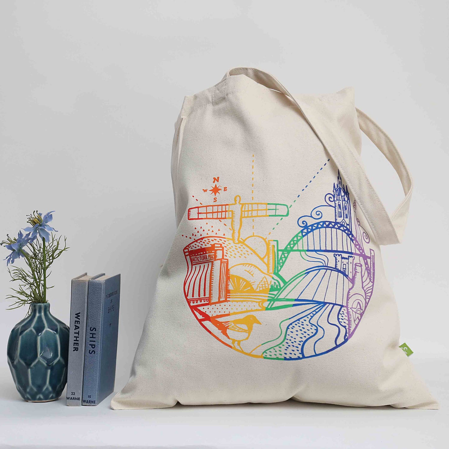 Celebrating Newcastle Eco Tote Bag - For The Love Of The North