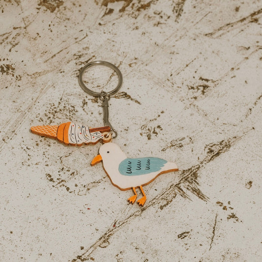Seaside Keyring - For The Love Of The North