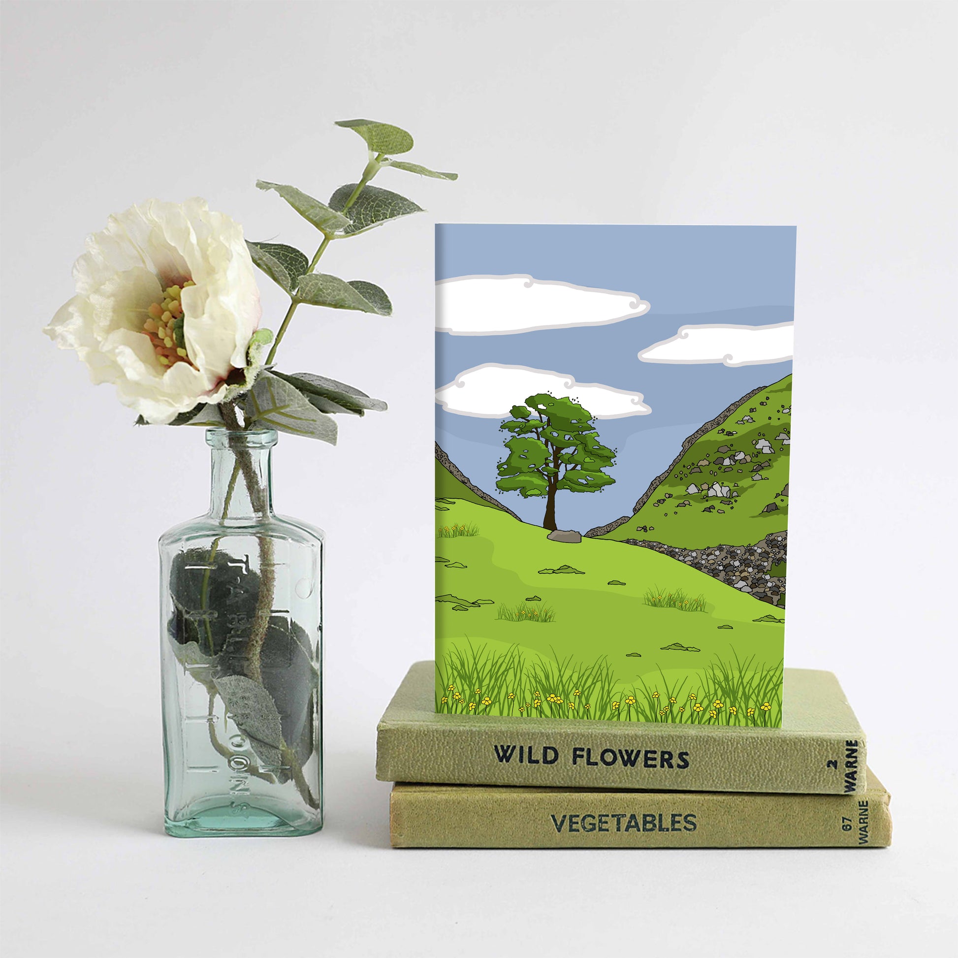 Sycamore Gap A6 notebook - For The Love Of The North