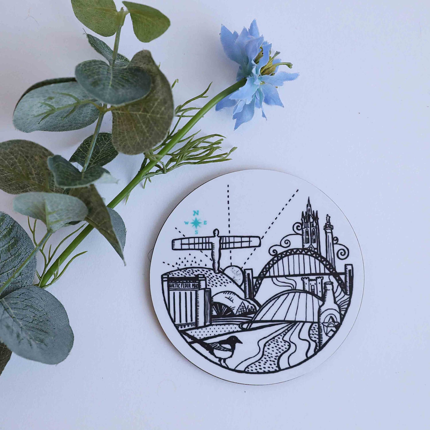 Celebrating Newcastle Coaster - For The Love Of The North
