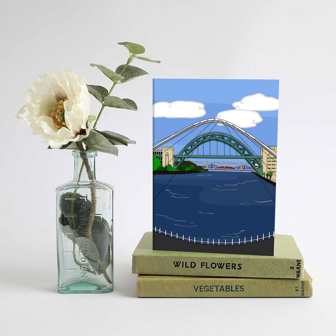 Bridges over the Tyne A6 notebook