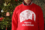 Load image into Gallery viewer, St Mary’s Lighthouse Unisex Eco Christmas Jumper