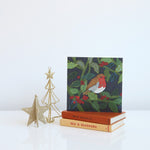 Load image into Gallery viewer, Robin Christmas card