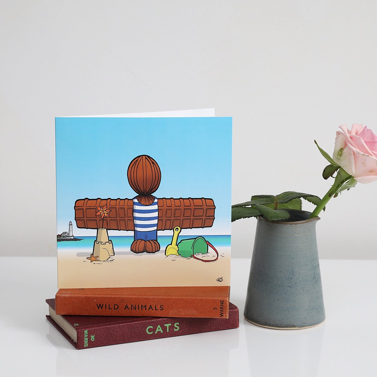 Wor Beach Angel Boy card