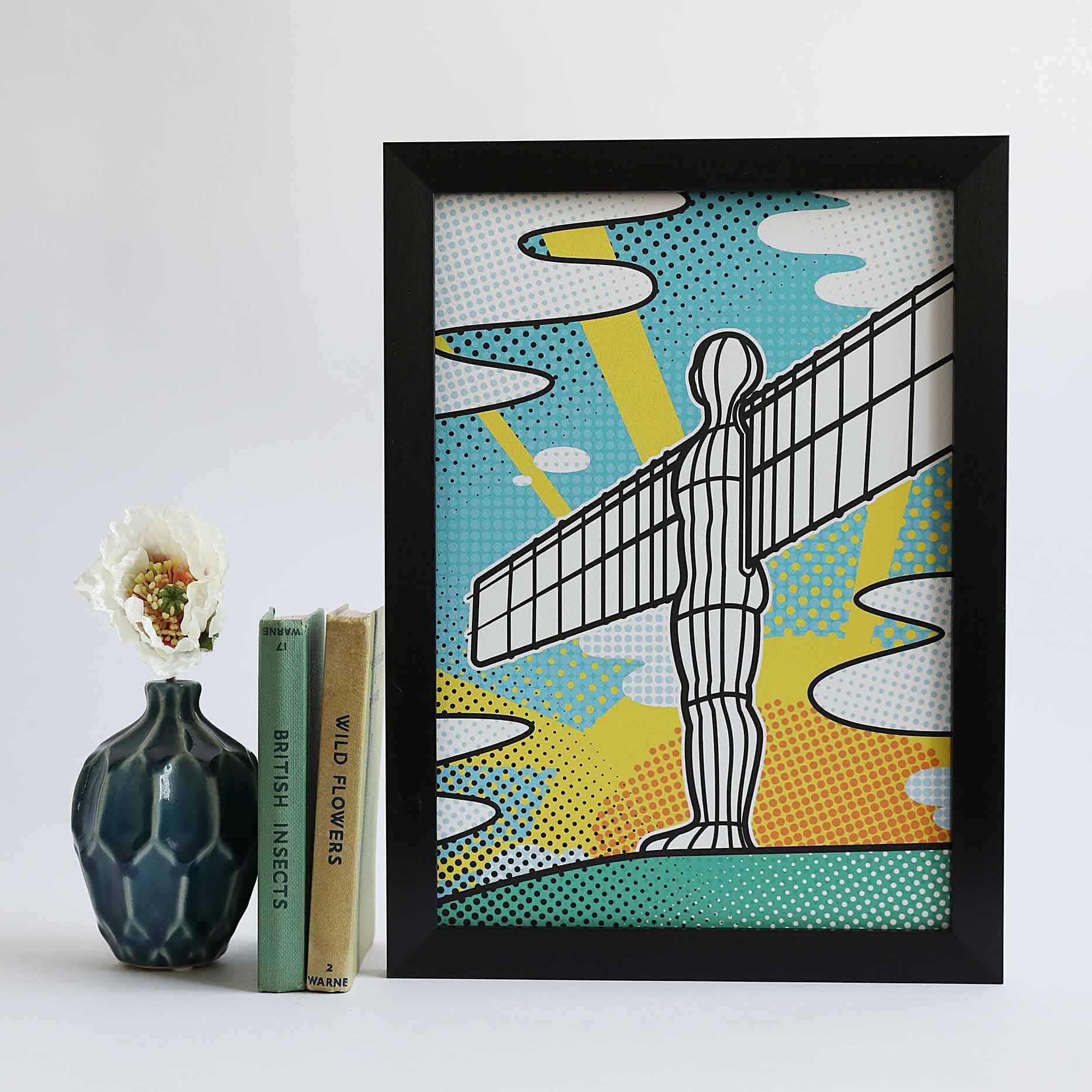 Angel of the North Pop Art print - For The Love Of The North