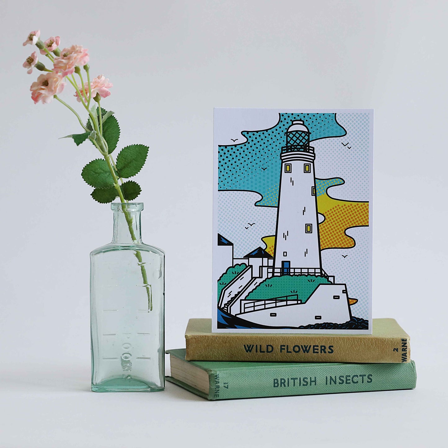St Mary’s Lighthouse Postcard - For The Love Of The North