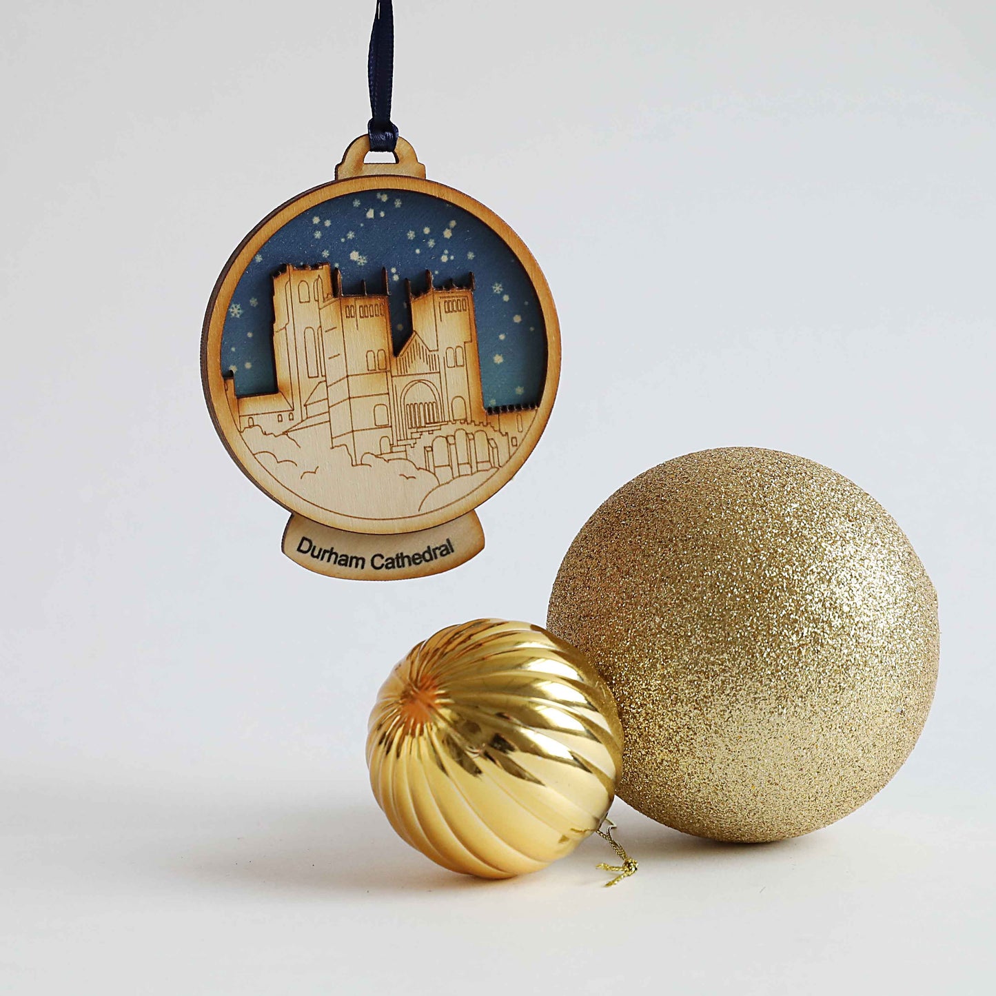 Durham Cathedral Snow Globe Decoration - For The Love Of The North