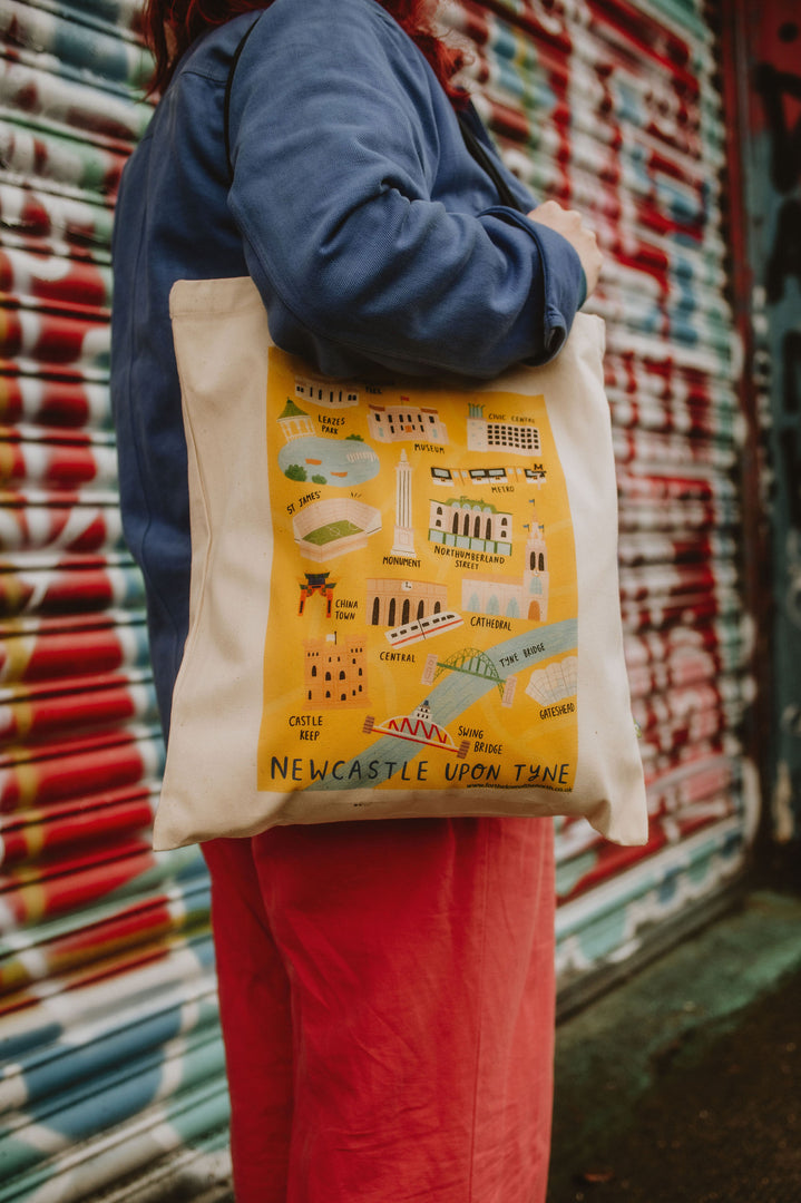 Newcastle City Centre Tote Bag