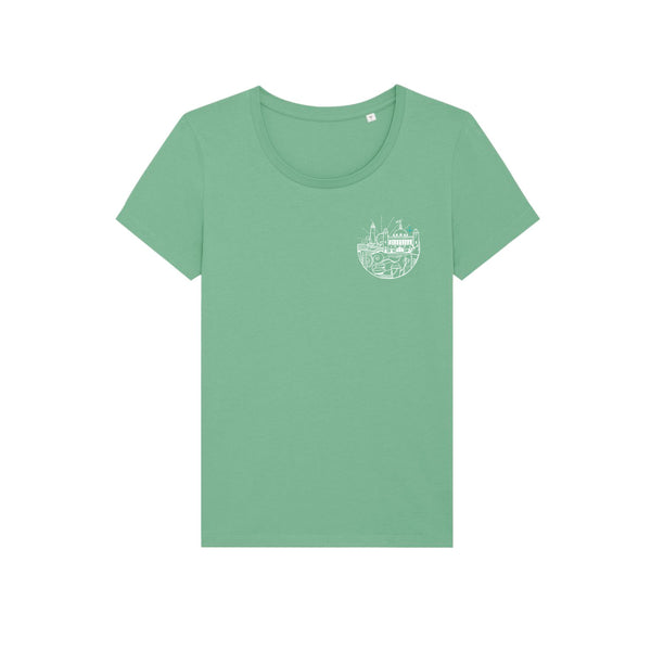 Celebrating Whitley Bay Woman’s Eco T-Shirt