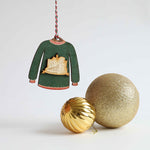 Load image into Gallery viewer, Warkworth Castle Christmas Jumper Decoration

