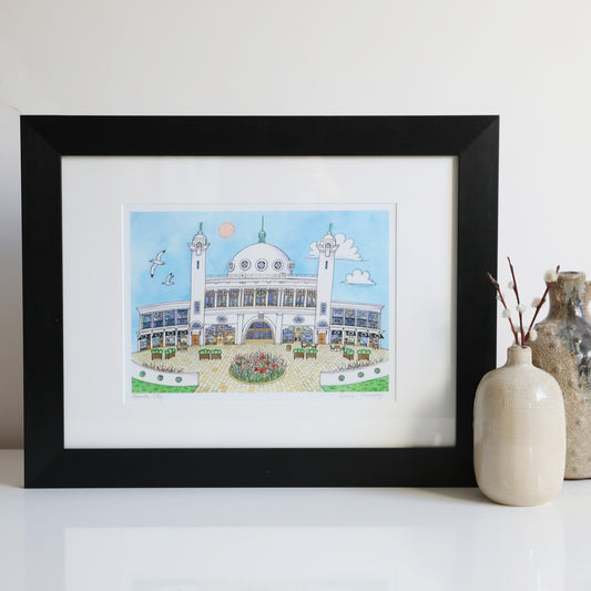 Spanish City Mounted Print - For The Love Of The North