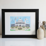 Load image into Gallery viewer, Spanish City Mounted Print