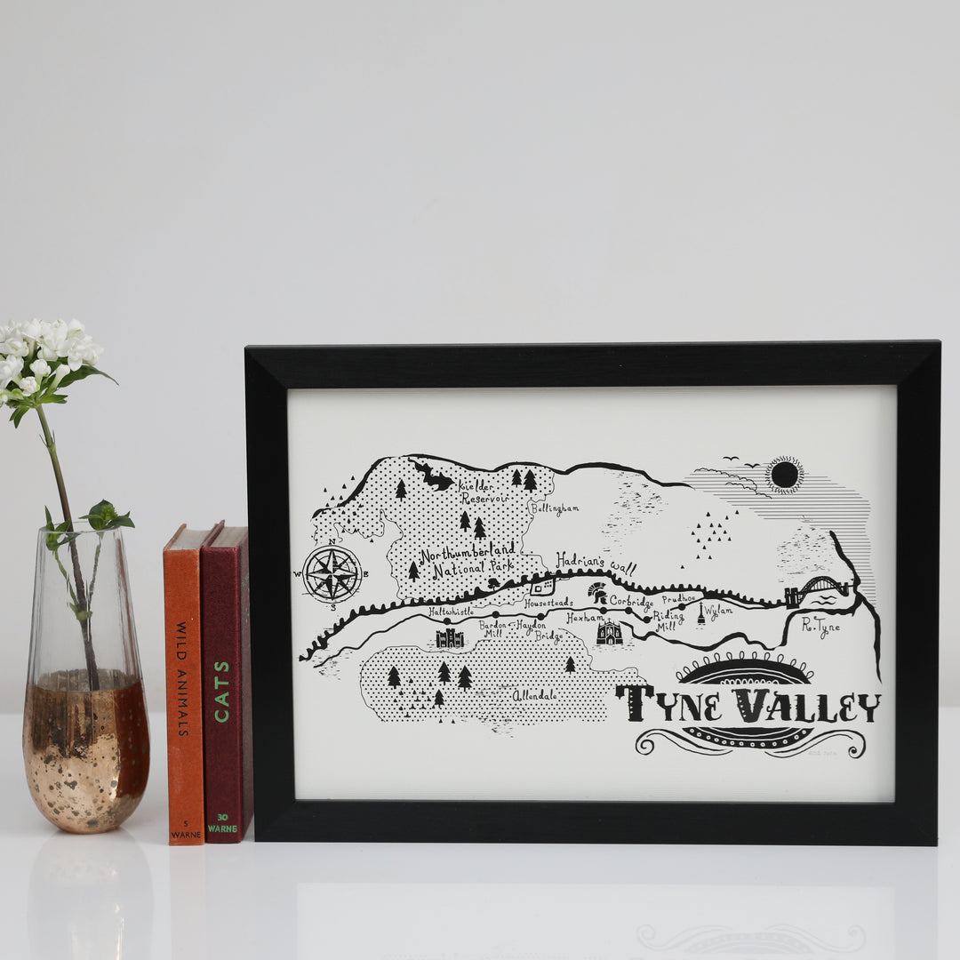 Tyne Valley A4 unframed print