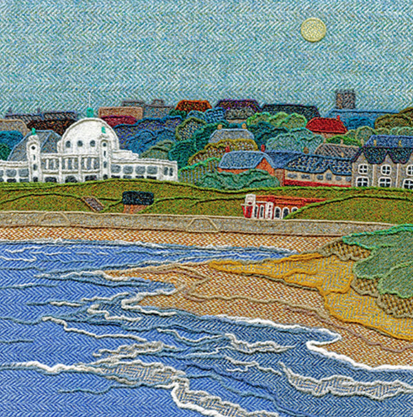 Whitley Bay Textile card