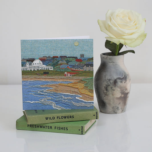 Whitley Bay Textile card - For The Love Of The North