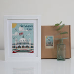 Load image into Gallery viewer, Spanish City Cross Stitch Kit