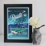 Load image into Gallery viewer, Route A66 - Stockton on Tees unframed print
