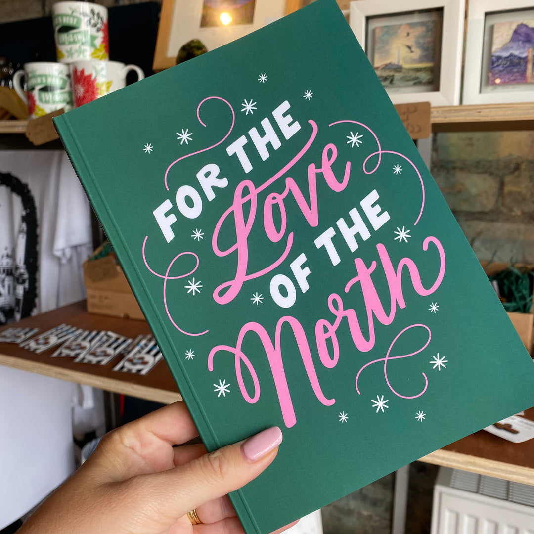 For the Love of the North A5 Notebook
