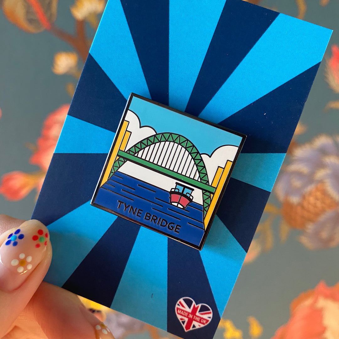 Tyne Bridge, Newcastle Pin Badge