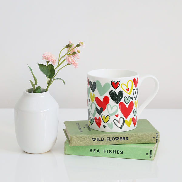 Mammy Hearts China Mug