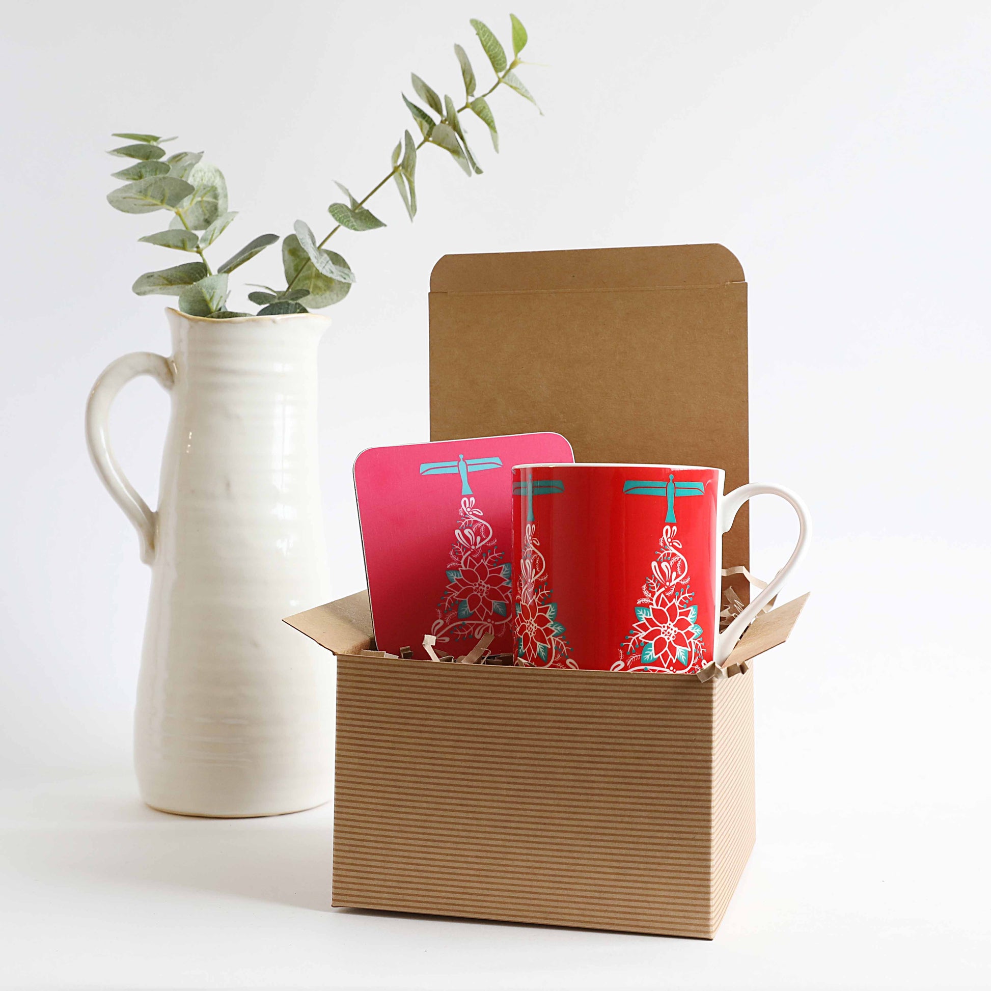 Angel of the North Christmas Tree Gift Box - For The Love Of The North