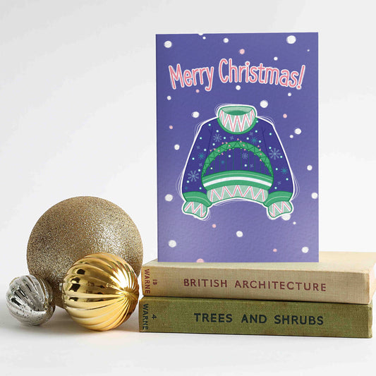 Tyne Bridge Christmas Jumper card - For The Love Of The North
