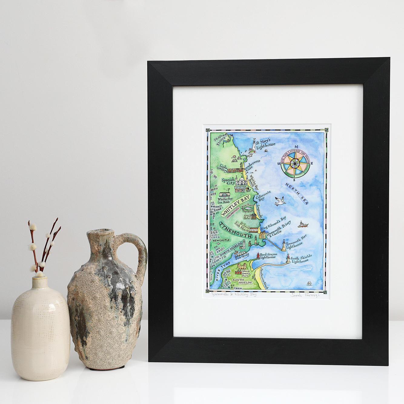 For the Love of the North mounted print - For The Love Of The North